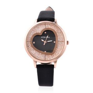 Strada Austrian Crystal watch (#EV1025)